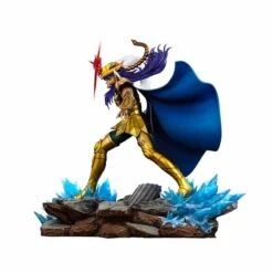 Saint Seiya - Statue Milo Du Scorpion Art Scale - Iron Studio -KamehaShop Soldes saint seiya statue milo du scorpion art scale iron studio 2