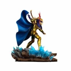 Saint Seiya - Statue Milo Du Scorpion Art Scale - Iron Studio -KamehaShop Soldes saint seiya statue milo du scorpion art scale iron studio 3