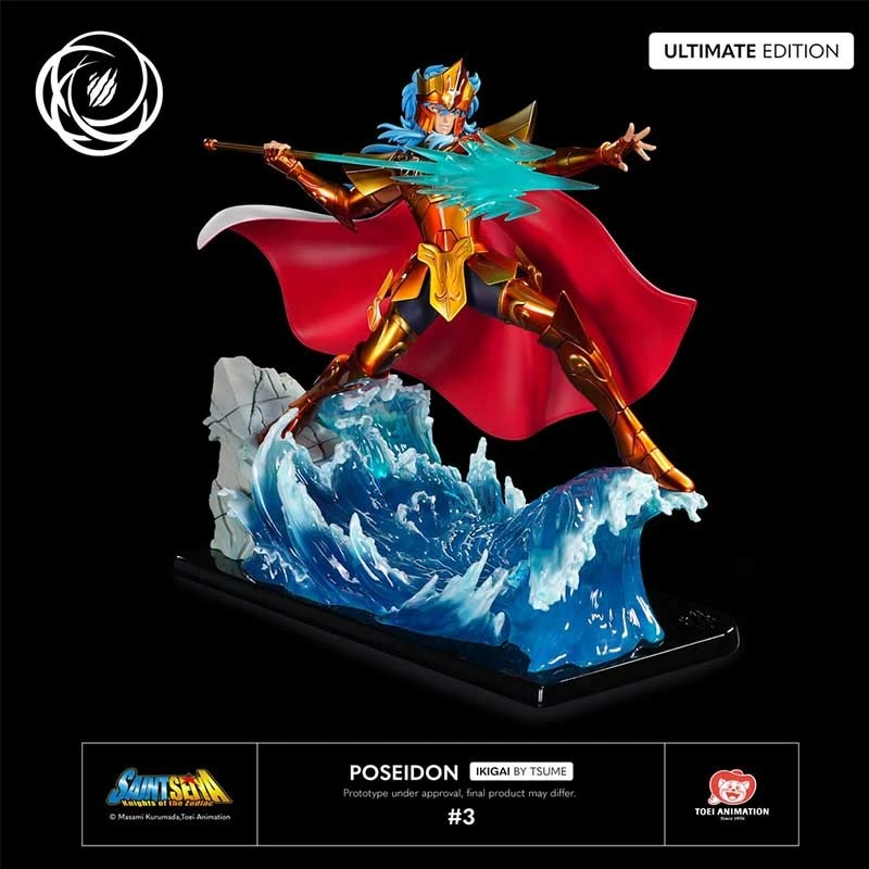 Saint Seiya - Statue Poseidon Ultimate - Ikigai Tsume 2 Saint Seiya - Statue Poseidon Ultimate - Ikigai Tsume – Image 2