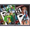 Set 2 Portes Document Android Ruban Rouge & Android 21