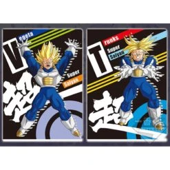 Set 2 Portes Document Trunks SSJ & Vegeta SSJ