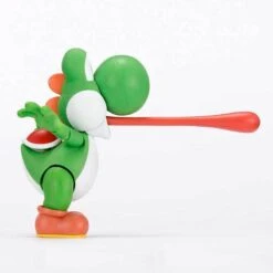 Super Mario Bros - Figurine Yoshi - S.H Figuarts -KamehaShop Soldes super mario bros figurine yoshi sh figuarts 2